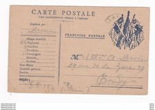 Carte franchise militaire d'occasion  Sathonay-Camp