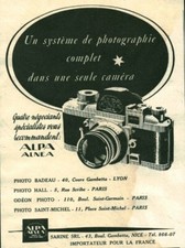 Publicité ancienne appareil d'occasion  France