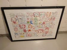 Gerahmtes figuren poster gebraucht kaufen  Neustadt an der Weinstraße