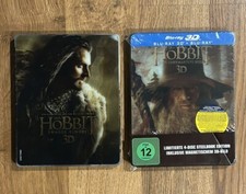 The Hobbit (German) Blu Ray 3D Steelbook Bundle !! lord of the rings comprar usado  Enviando para Brazil