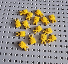 LEGO Platte 1x1 mit Halter Vertical 15x Gelb Yellow Plate with Clip 4085 R3 comprar usado  Enviando para Brazil