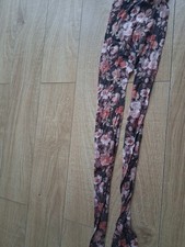 Flowery tights size for sale  ROCHESTER