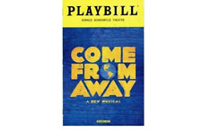 Come away playbill for sale  New York