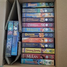 vhs disney movies for sale  WARRINGTON
