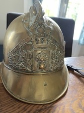 Antique firefighter helmet d'occasion  Expédié en Belgium