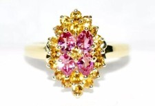 Pink tourmaline golden for sale  HUNTINGDON