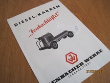 Prospekt jenbachbüffel jahre gebraucht kaufen  Bodenteich