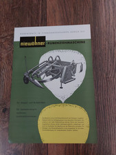 Riginal prospekt niewöhner gebraucht kaufen Riginal prospekt niewöhner gebraucht kaufen  Bayreuth