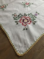Tovaglietta fatto ricamo usato  Lanzo Torinese