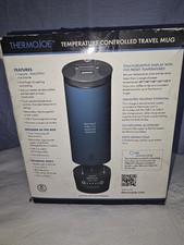 ThermoJoe - 16 Oz. Caneca de viagem inteligente aquecida recarregável para café e chá - Azul comprar usado  Enviando para Brazil