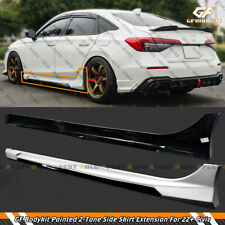 Kit de carroceria Honda Civic GF branco pérola preto 2 tons extensão de saia lateral para 2022-25 comprar usado Kit de carroceria Honda Civic GF branco pérola preto 2 tons extensão de saia lateral para 2022-25 comprar usado  Enviando para Brazil