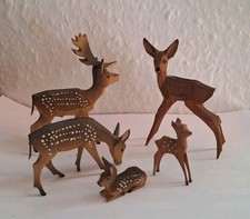 Erzgebirge holz rehe gebraucht kaufen  Besigheim