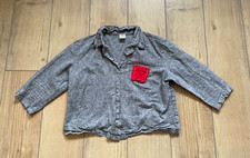 Mode leinenbluse grau gebraucht kaufen  Hünfelden