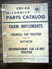 Farmall mccormick cub for sale  Frankenmuth