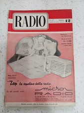 Radio rivista vintage usato  San Giuliano di Puglia