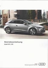 AUDI A3 S3 8V Betriebsanleitung  2014 Bedienungsanleitung Limo Sportback BA и comprar usado  Enviando para Brazil