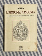 Osho armonia nascosta. usato  Milano