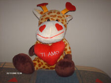 Peluche giraffa cuore usato  Bari