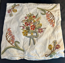 Embroidered floral decorative for sale  Hatfield