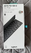 Logitech kabellose Tastatur Keys To Go 2 ~ Apple iPad, iPhone, Mac. Bluetooth comprar usado  Enviando para Brazil