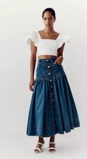 Saia maxi jeans Aje Belmond AU6/US2 comprar usado  Enviando para Brazil