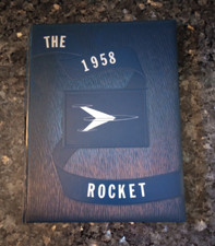 1958 VAN DEL HIGH SCHOOL YEARBOOK VAN WERT OHIO ROCKET UNMARKED, usado comprar usado  Enviando para Brazil