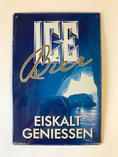 Blechschild ice bier gebraucht kaufen  Homburg