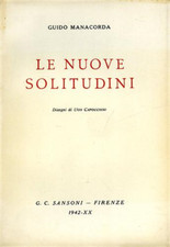 Manacorda giuliano. nuove usato  Firenze