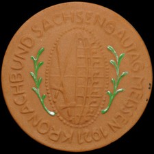 Meissen porzellan medaille gebraucht kaufen  Großröhrsdorf