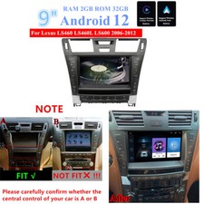 Rádio estéreo unidade principal Andriod 9" GPS para Lexus LS460 2006-2012 Carplay embutido comprar usado  Enviando para Brazil