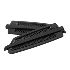 Usado, 2 peças adesivos decorativos de grade de ventilação de fluxo de ar preto para carro capa universal comprar usado  Enviando para Brazil