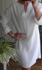 Robe blanc nil d'occasion  Rouxmesnil-Bouteilles