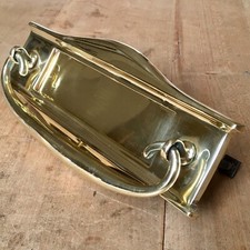 Antique brass letter for sale  LONDON