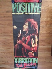 Pôster vintage 1988 Bob Marley vibração positiva porta grande BL180 reggae 26x75" comprar usado  Enviando para Brazil