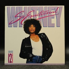Whitney Houston So Emotional 12" Single 6 Versions W/Poster Arista 1987 Disc NM comprar usado  Enviando para Brazil