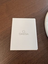 💎Caixa de relógio de couro ecológico vermelho Omega genuíno serviço estojo de viagem 9 comprar usado  Enviando para Brazil