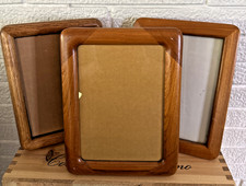 Usado, 3 molduras vintage de madeira de carvalho 5x7 cantos arredondados pequena Tailândia comprar usado  Enviando para Brazil