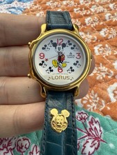 Vintage Lorus Disney Mickey Mouse Relógio Musical “It’s a Small World” Japão comprar usado Vintage Lorus Disney Mickey Mouse Relógio Musical “It’s a Small World” Japão comprar usado  Enviando para Brazil