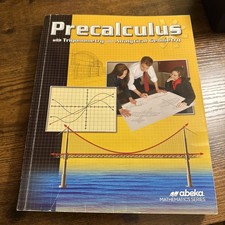 Abeka PreCalculus With Trigonometry & Analytical Geometry Math Textbook see Desc comprar usado  Enviando para Brazil