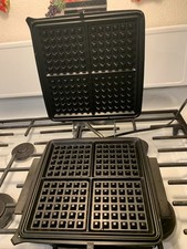 Grelha vintage Black & Decker Waffle Baker Grill G48TD 900 watts cromada comprar usado  Enviando para Brazil