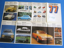 .4368 citroen dépliant d'occasion  Caderousse