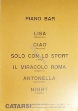 Spartiti piano bar usato  Vimodrone