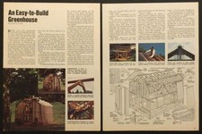 Greenhouse howto build for sale  Diamond Point