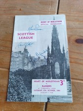 Hearts rangers multi for sale  DUNBAR