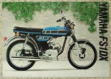 Folha de especificações de vendas de motocicleta YAMAHA FS1DX 49cc 1977 #0107031-77BK comprar usado  Enviando para Brazil
