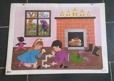 Lot affiches scolaire d'occasion  Semblançay