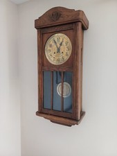 German wall clock for sale  IPSWICH