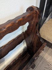 Magazine rack wooden for sale  LEYLAND
