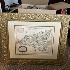 Antique map sicily for sale  Reading