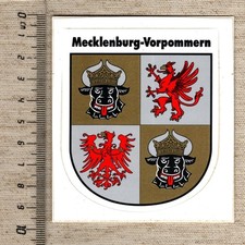 Aufkleber sticker mecklenburg gebraucht kaufen  Südlohn